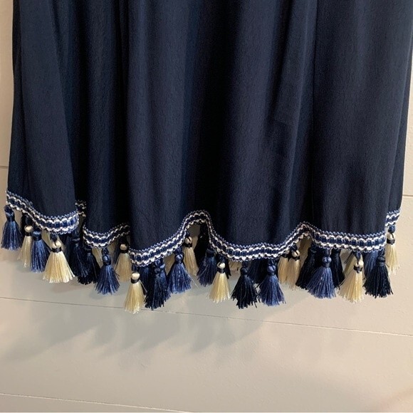 Tularosa Navy Tallulah Tassle Dress - Picture 8 of 9